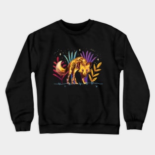 African Wild Dog Crewneck Sweatshirt